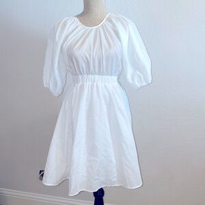 HYFVE white baby doll dress size M